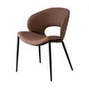 Стул Stool group Вивьен 51.5x78x62.5 см эко кожа цвет светло-коричневый