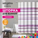 Шторка для ванной комнаты Melodia Della Vita 13277 200x180см цвет бежевый