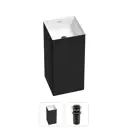 Напольная раковина отдельностоящая Wellsee Pure BY Wellsee 20213239R размер 40x40x85 см, с донным клапаном