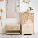 Тумба с выдвижными ящиками Bogacho 63x105x41 см цвет кремовый