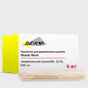 Герметик для дерева Wepost wood теплый шов RAL 1034 американская сосна 600мл 6шт