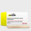 Герметик для дерева Wepost wood теплый шов RAL 1034 американская сосна 600мл 12шт