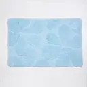 Коврик для ванной комнаты Wasserkraft BM-2217 90x60см цвет синий