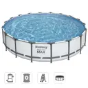Каркасный бассейн Bestway Steel Pro Max 5.49x1.22 23062 л