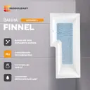 Прямоугольная ванна Moduleasy INFORM 01фин16585л акрил 165x85см