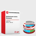 Кровельная лента Технониколь Nicoband 10м 10см красный 2шт