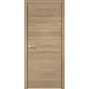 Дверь межкомнатная глухая Канзас 80x200 см ПВХ цвет дуб европейский красный с замком