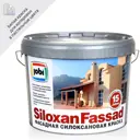 Краска фасадная Jobi Siloxanfassad матовая цвет белый база A 10 л