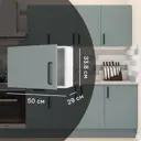 Кухонный шкаф навесной над вытяжкой Неман 50x33.8x29 см ЛДСП цвет зеленый