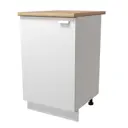 Кухонный шкаф напольный Изида 50x86x56 см ЛДСП цвет белый