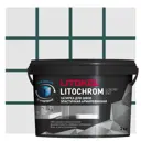 Затирка цементно-полимерная Litokol Litochrom Luxury Evo цвет LLE 383 зеленый мох 2 кг