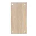 Стеллаж деревянный Gastrorag 7 полок 60x219.2x30 см нагрузка до 8 кг ЛДСП цвет дуб сонома/черный
