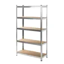 Стеллаж металлический Gastrorag 5 полок 105x180x40 см нагрузка до 175 кг металл цвет серебристый