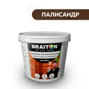 Пропитка Braiton антисептическая акриловая для древесины лессирующая биозащита 10кг цвет палисандр