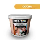 Лак акриловый Braiton для дерева лессирующий 10кг цвет глянцевый сосна