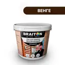 Лак акриловый Braiton для дерева лессирующий 3кг цвет глянцевый венге