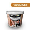 Лак акриловый Braiton для дерева лессирующий 3кг цвет глянцевый дуб светлый
