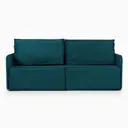 Диван раскладной Диван 24 Финикс 196x90x80 см велюр цвет изумрудный