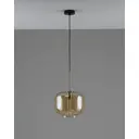 Светильник подвесной Moderli Teen V11532-1p 1 лампа 3 м² цвет черный/золотой