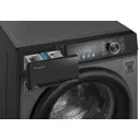 Стиральная машина Weissgauff 45127 inverter steam color touch grey 59.5x85x45 см 7 кг цвет серебристый металлик