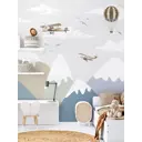 Фотообои Divino Горы сканди с шарами 2 400x270 см F-176