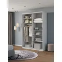 Шкаф-купе Клевер Атина с зеркалом 240x150х65 см 6 полок лдсп цвет белый