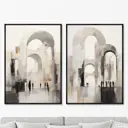 Набор картин Artnomore Graceful arches 2024г. AR-777000078 75x105 см 2 шт
