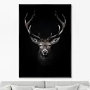 Картина Artnomore Deer in the dark No 2 2024г. AR-777000938 75x105 см