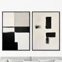Набор картин Artnomore Geometry of color 2024г. AR-777000752 75x105 см 2 шт