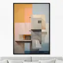 Картина Artnomore Buildings afternoon look No 2 2024г. AR-777000824 75x105 см