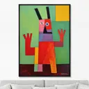 Картина Artnomore Happy Creatures No 1 2024г. AR-777000611 75x105 см