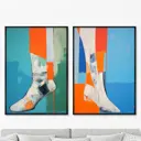Набор картин Artnomore The Shoes 2024г. AR-777000193 75x105 см 2 шт