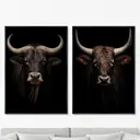 Набор картин Artnomore Young Yaks 2024г. AR-777001052 75x105 см 2 шт