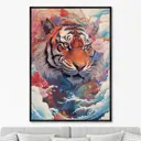 Картина Artnomore Soaring Tigers No 2 2024г. AR-777000999 75x105 см