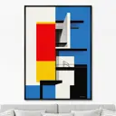 Картина Artnomore Shape color and light No 2 2024г. AR-777000143 75x105 см