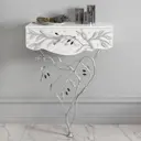 Консоль BOGACHO Oliva Branch 68x92x45 МДФ белый