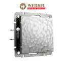Выключатель проходной встраиваемый Werkel a052079 1 клавиша цвет серебряный