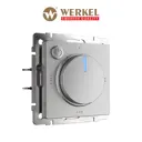 Терморегулятор электромеханический Werkel W1151106, цвет серый/серебристый