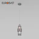 Подвесной светильник с плафоном EUROSVET 50209/1 хром
