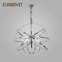 Подвесная люстра EUROSVET 60139/8 хром