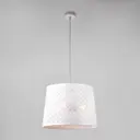 Светильник подвесной EUROSVET 70076/3 Snowy 3 лампы 14 м² цвет белый