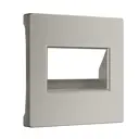 Накладка для двойной розетки Еthernet RJ-45 Werkel W1291104 цвет дымчатый