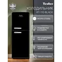 Холодильник Tesler RT-110 BLACK 45.5x123.1 см цвет черный