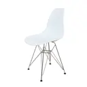 Комплект кухонных стульев 2 шт Derstuhl Chrom 45x82x45 см полипропилен цвет белый