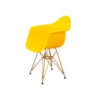Кухонный стул Derstuhl 330 gold 43x82x60 см полипропилен цвет лимон