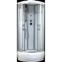 Душевая кабина Timo Standart T-6680SF Silver Fabric 80x80 см стекло прозрачное матовое поддон средний