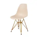 Комплект кухонных стульев 2 шт Derstuhl Gold 45x82x45 см полипропилен цвет бежевый