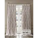 Комплект штор At home Базовая коллекция AT947459 на шторной ленте 280x150 см цвет бежевый