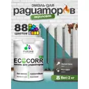 Эмаль для радиаторов Malare EcoCorr быстросохнущая без запаха матовая цвет летний бриз 2 кг