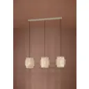 Светильник подвесной Eglo Oltamar Eg_390147 3 лампы 5 м² цвет песочный